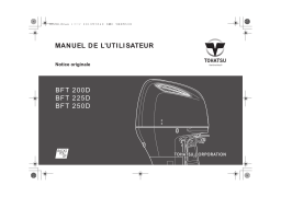 TOHATSU BFT 250D Manuel du propriétaire