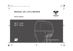 TOHATSU BFT 115A Manuel du propriétaire