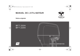 TOHATSU BFT 200A Manuel du propriétaire