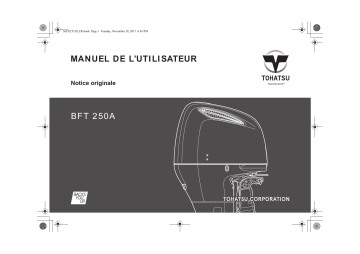 TOHATSU BFT 250A Manuel du propriétaire | Fixfr