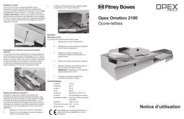 Pitney Bowes Ouvre Lettres Soutien Une information important | Fixfr