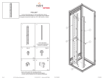 nvent Vertical Cable Manager for 700- and 800-mm Wide Cabinet Manuel utilisateur