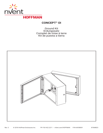 nvent Grounding kit Manuel utilisateur | Fixfr