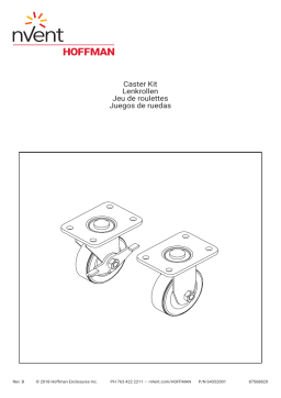 nvent Caster Kit Manuel utilisateur