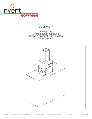 nvent Compact Series 4 Swivel Tilt Manuel utilisateur | Fixfr