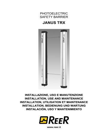 Reer JANUS J TRX Manuel du propriétaire | Fixfr