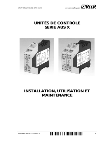 Reer AU SXM Manuel du propriétaire | Fixfr