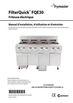 Frymaster FilterQuick Electric Mode d'emploi