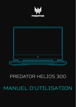 Acer Predator PH315-55 Notebook Manuel utilisateur