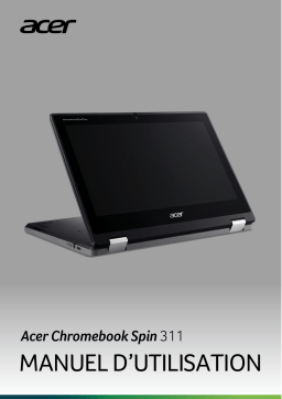 Acer R722T Netbook, Chromebook Manuel utilisateur