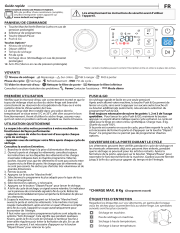 Indesit YT M11 83K RX EU Dryer Manuel utilisateur | Fixfr