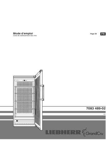 WKT 4551 GRANDCRU | Liebherr WKt 5551 GrandCru Cave à vins Mode d'emploi | Fixfr