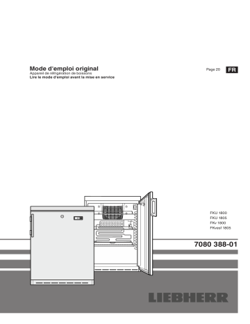 Liebherr FKvesf 1805 Mode d'emploi | Fixfr