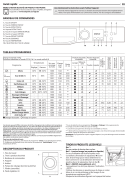 HOTPOINT/ARISTON NS1044CWKEU N Washing machine Manuel utilisateur