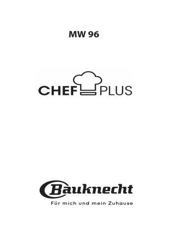 Bauknecht MW 96 SL Microwave Mode d'emploi | Fixfr