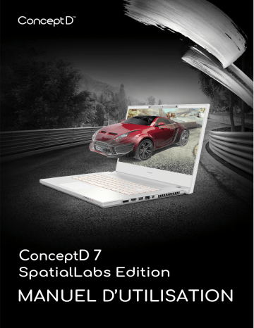 Acer ConceptD CN715-73G Notebook Manuel utilisateur | Fixfr