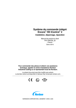 Nordson Encore HD iControl 2 Integrated Control System Manuel du propriétaire