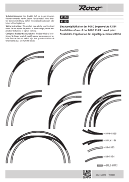 roco 61103 Track set D Mode d'emploi