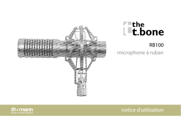 the t.bone RB 100 Mode d'emploi | Fixfr