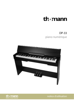 thomann DP-33 WH Mode d'emploi