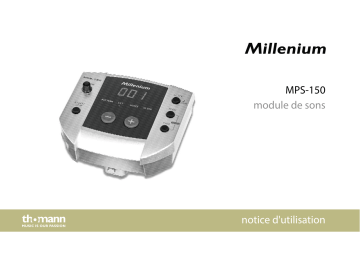 Millenium MPS-150 E-Drum Set Une information important | Fixfr