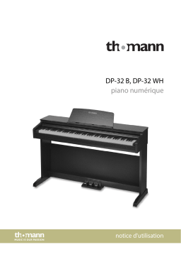 thomann DP-32 WH Manuel utilisateur