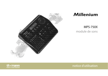 Millenium MPS-750X E-Drum Mesh Set Une information important | Fixfr