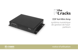 The t.racks DSP 4x4 Mini Amp Une information important