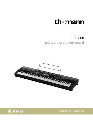 thomann SP-5600 Manuel utilisateur | Fixfr