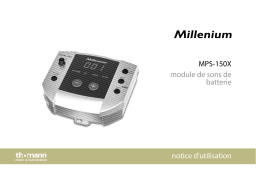 Millenium MPS-150X E-Drum Mesh Set Mode d'emploi