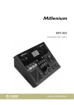 Millenium MPS-850 E-Drum Set Une information important