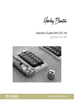 Harley Benton Electric Guitar Kit CST-24 Une information important