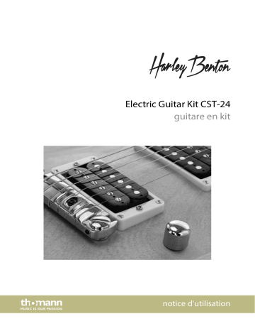Harley Benton Electric Guitar Kit CST-24 Une information important | Fixfr