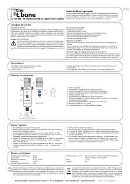 the t.bone SC 460 USB Guide de démarrage rapide