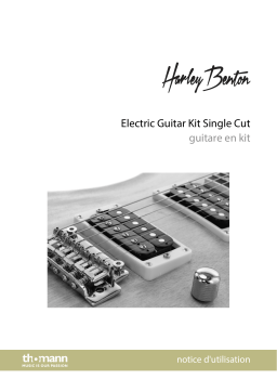 Harley Benton Electric Guitar Kit CST-24T Une information important