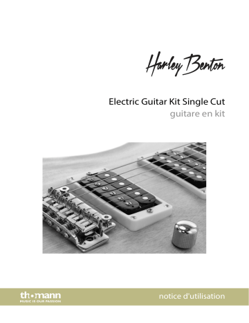 Harley Benton Electric Guitar Kit CST-24T Une information important | Fixfr