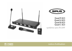 Sirus Quad H 823 Une information important