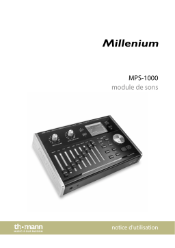 Millenium MPS-1000 E-Drum Set Une information important