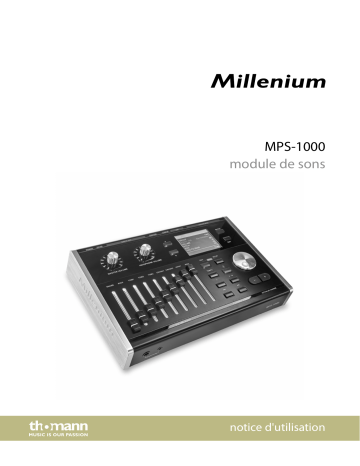 Millenium MPS-1000 E-Drum Set Une information important | Fixfr