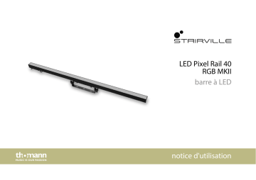 Stairville LED Pixel Rail 40 RGB MKII Une information important | Fixfr