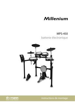 Millenium MPS-450 E-Drum Set Mode d'emploi