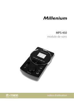 Millenium MPS-450 E-Drum Set Manuel utilisateur