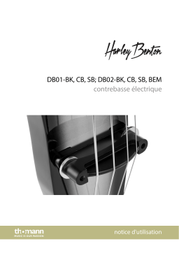 Harley Benton DB01-SB Electric Double Bass Une information important