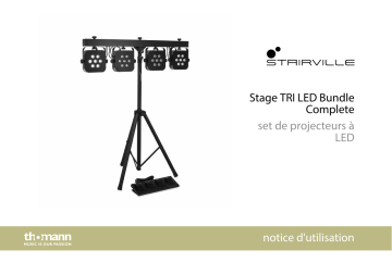 Stairville Stage TRI LED Bundle Complete Une information important | Fixfr