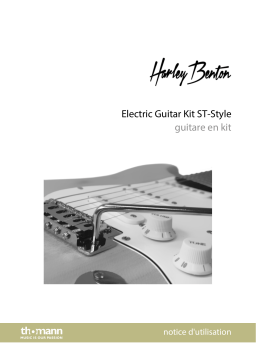 Harley Benton Electric Guitar Kit ST-Style Mode d'emploi