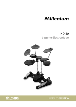 Millenium HD-50 E-Drum Set Mode d'emploi