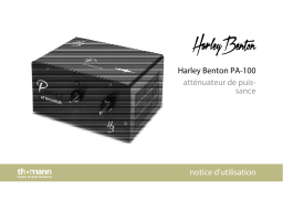 Harley Benton PA-100 Power Attenuator Mode d'emploi