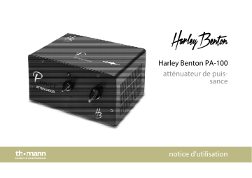 Harley Benton PA-100 Power Attenuator Mode d'emploi | Fixfr