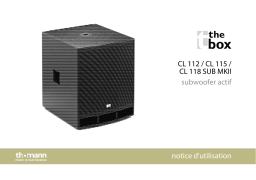 The box CL 118 Sub MK II Mode d'emploi