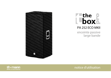 The box PA 252 ECO MKII Mode d'emploi | Fixfr